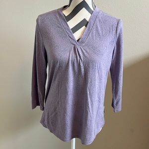 💜ORVIS LILAC SIZE SMALL LONG SLEEVE SHIRT SUPER COMFY AND STRETCHY!!